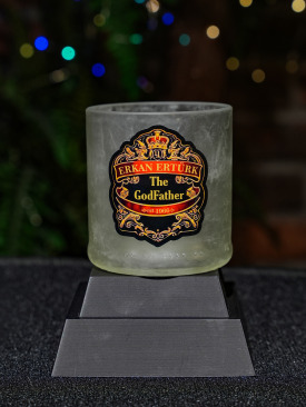 The God Father Kişiye Özel Buzlu Bardak