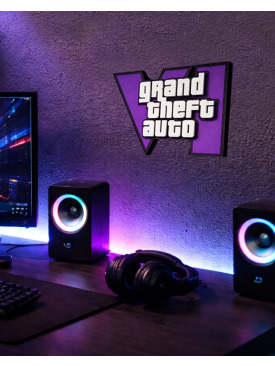 Gta 6 Tabela -Gta 6 Oyun Odası Dekorasyon Tablo