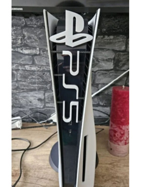 Playstation Aksesuarı- Ps5 Logolu - PS5 Uyumlu Dekoratif Ön Panel Süsleme