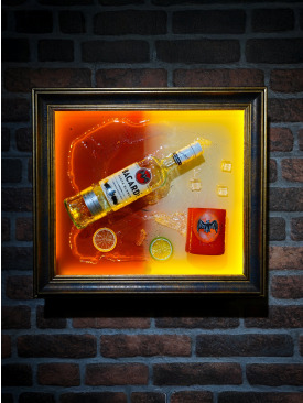 Rom Şişesinden Tablo